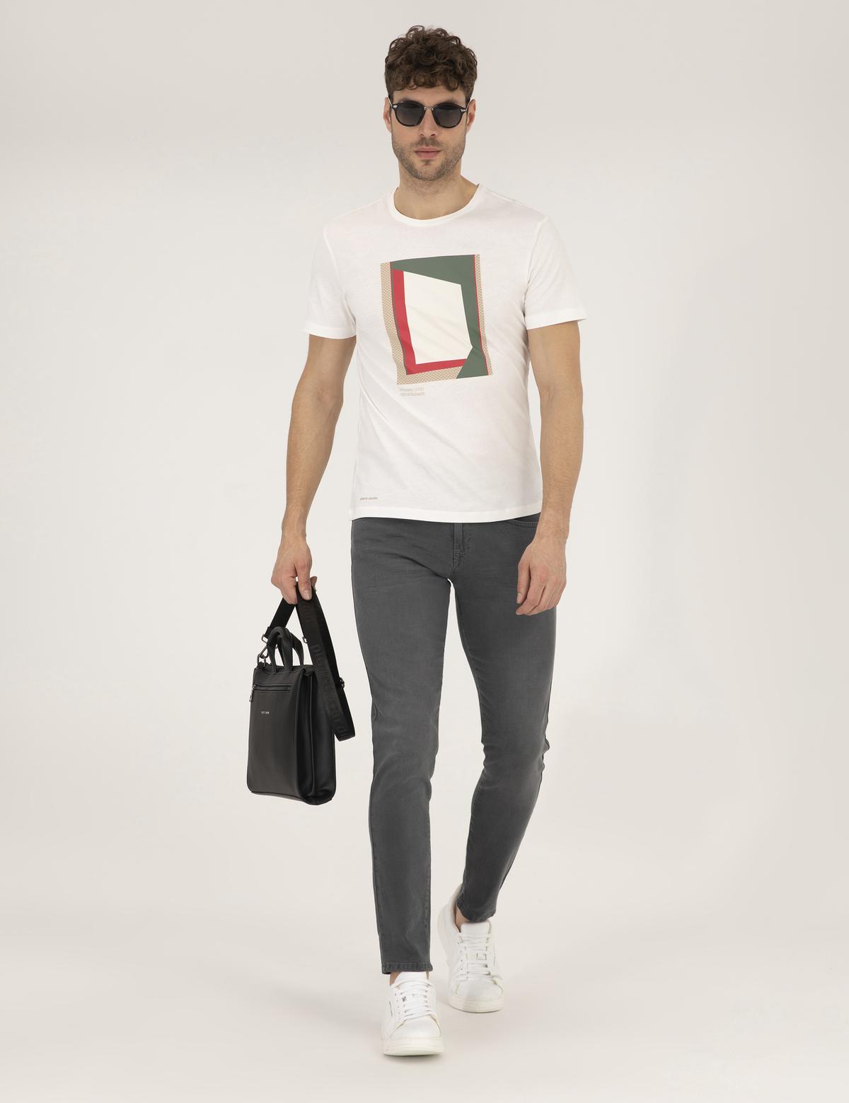 Koyu Gri Slim Fit Jean Pantolon - 50265259052