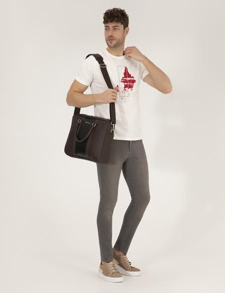 Koyu Gri Slim Fit Jean Pantolon - 50265297062