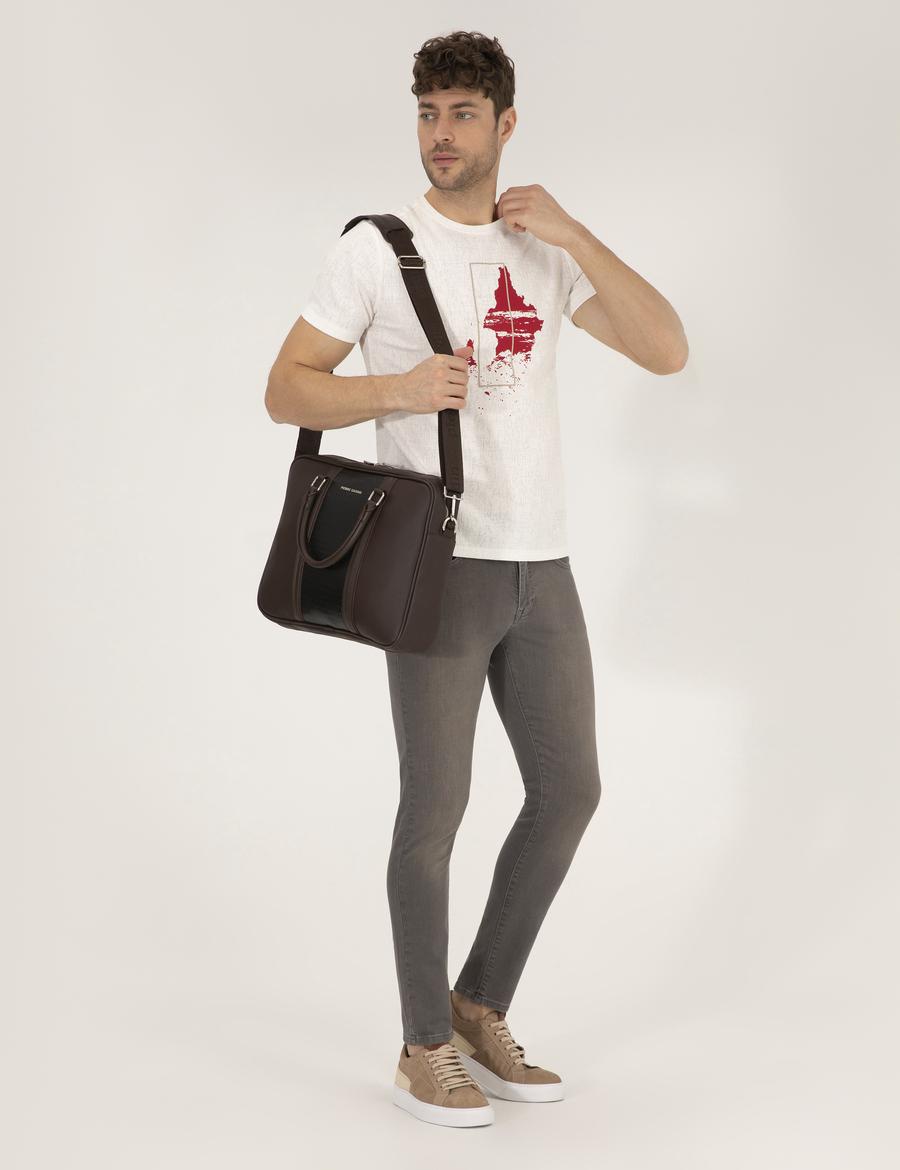 Koyu Gri Slim Fit Jean Pantolon