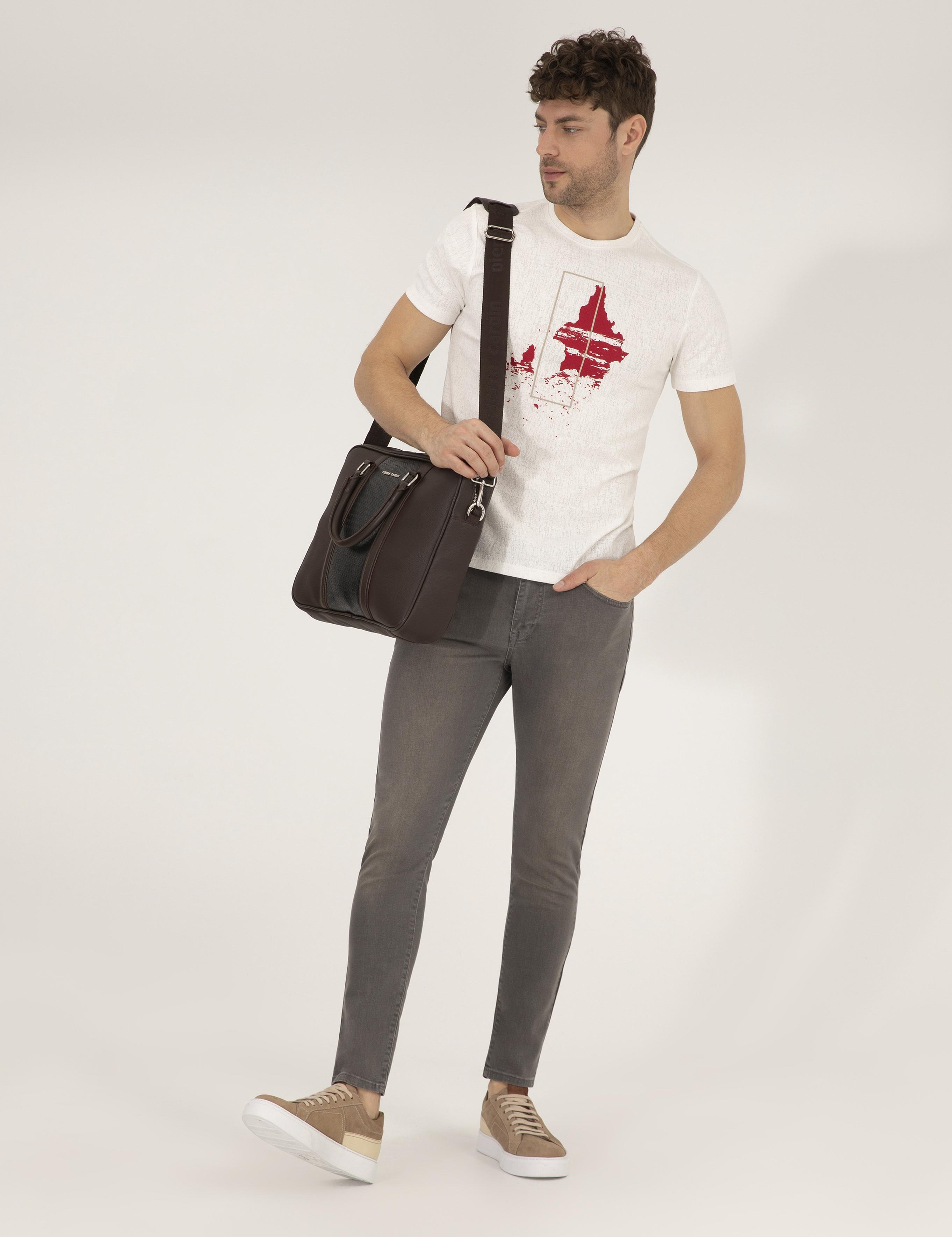 Koyu Gri Slim Fit Jean Pantolon