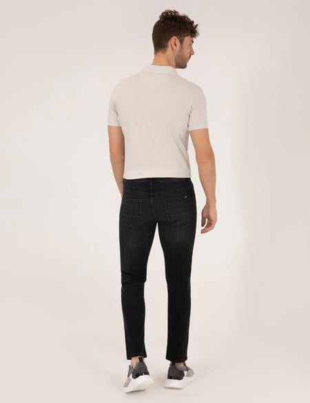 Siyah Slim Fit Jean Pantolon - 50265314054