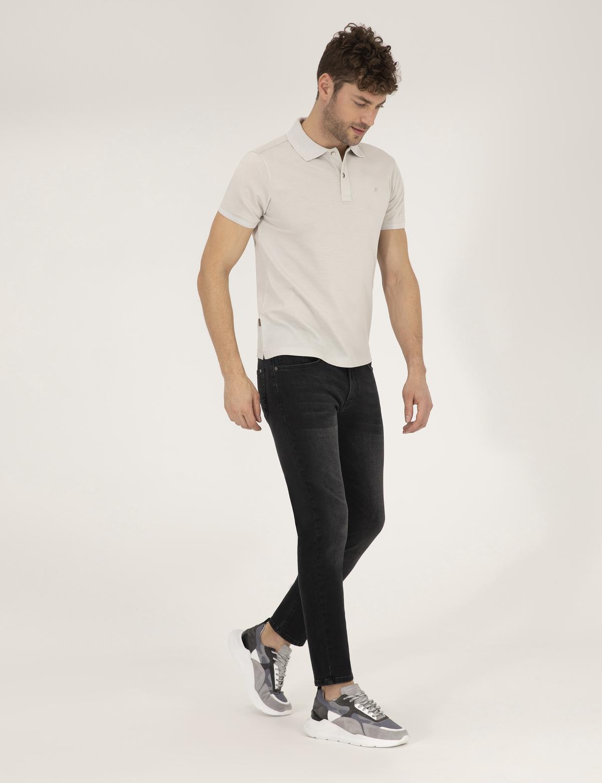 Siyah Slim Fit Jean Pantolon - 50265314054