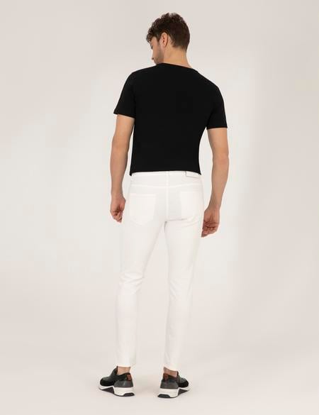 Ekru Slim Fit Jean Pantolon - 50267655087