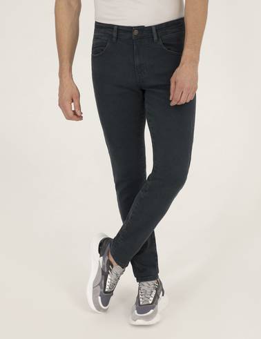 Koyu Yeşil Slim Fit Jean Pantolon