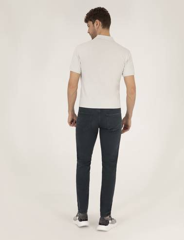Koyu Yeşil Slim Fit Jean Pantolon