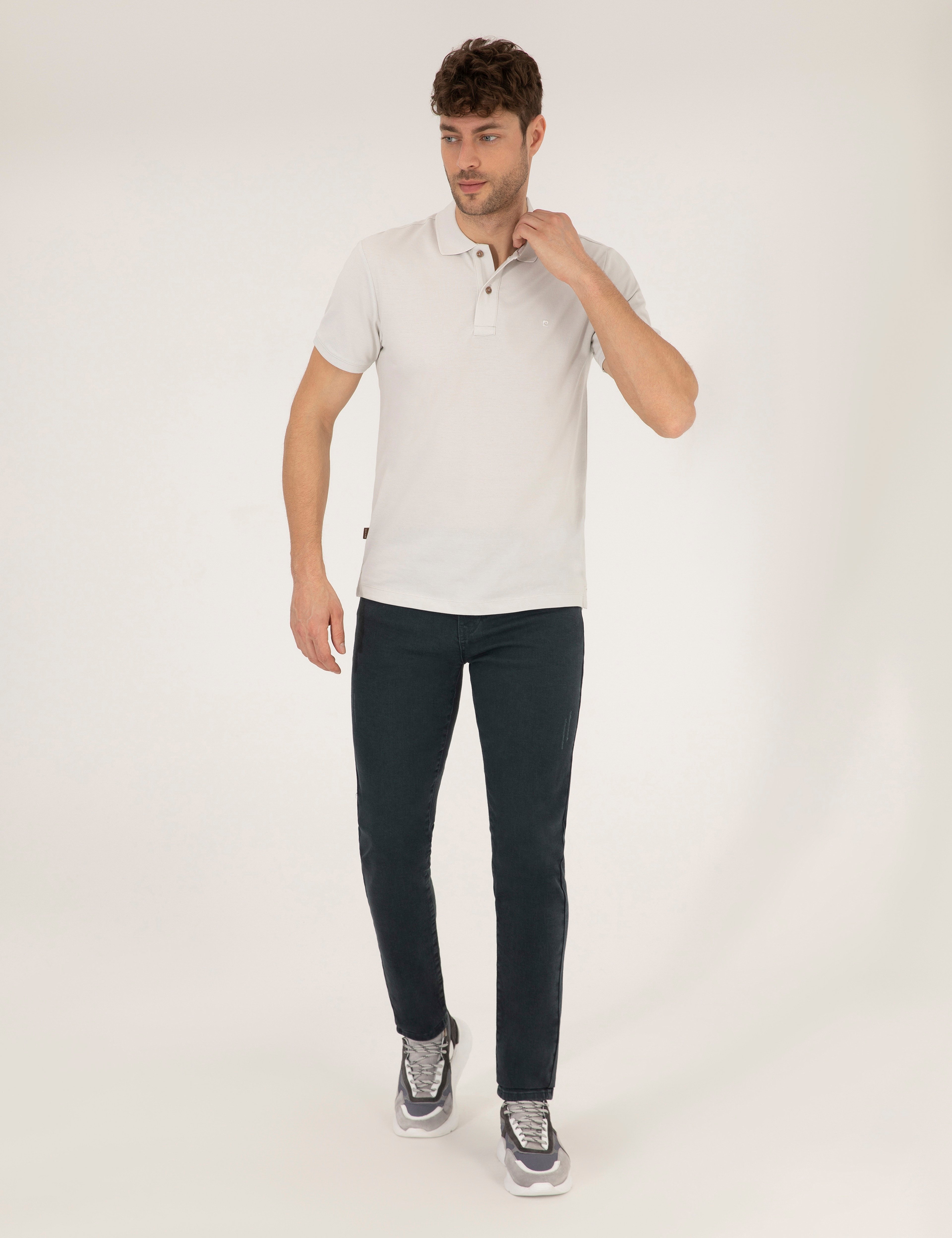 Koyu Yeşil Slim Fit Jean Pantolon