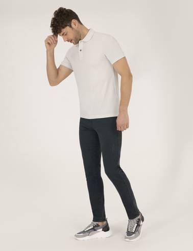 Koyu Yeşil Slim Fit Jean Pantolon