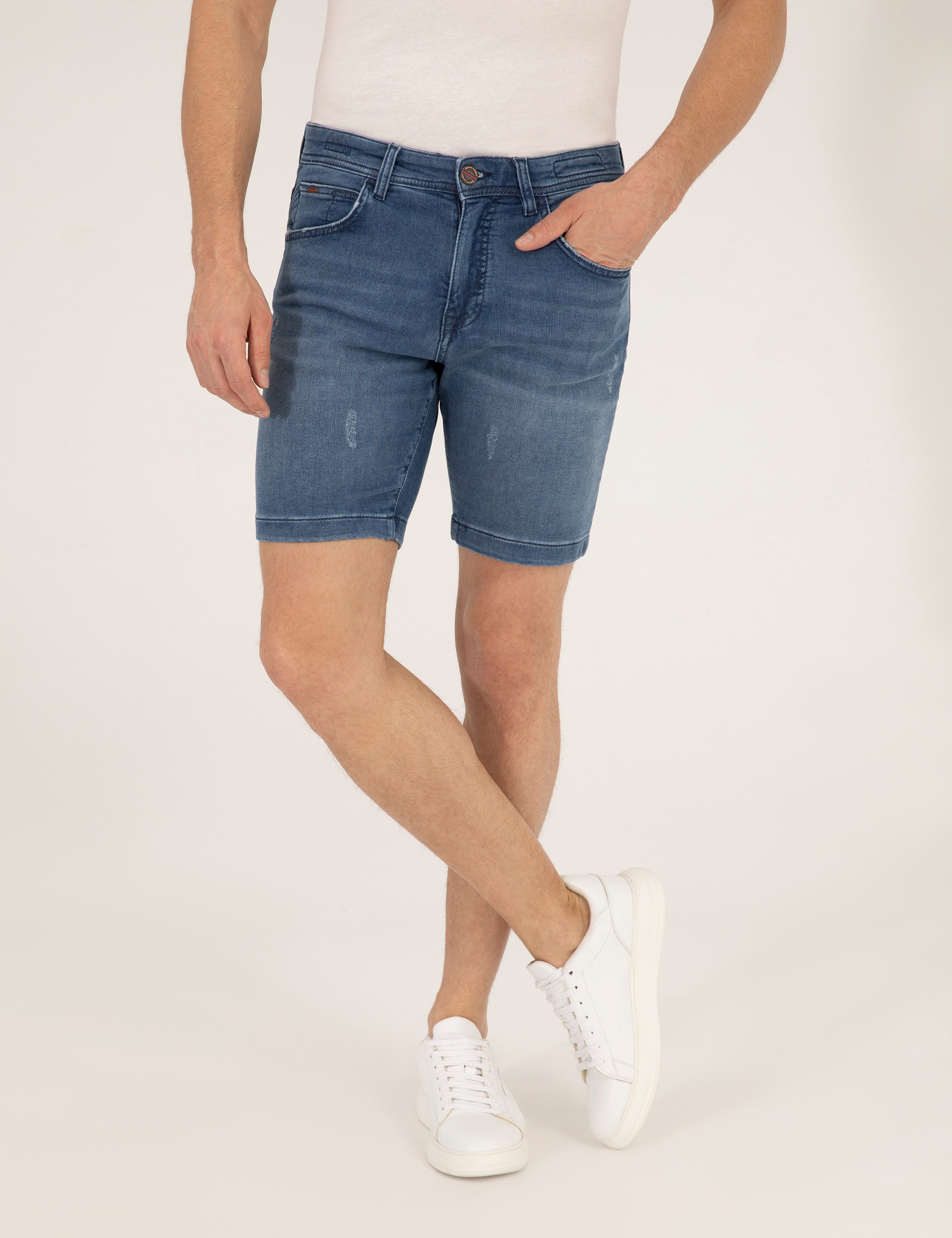 Saks Slim Fit Jean Şort