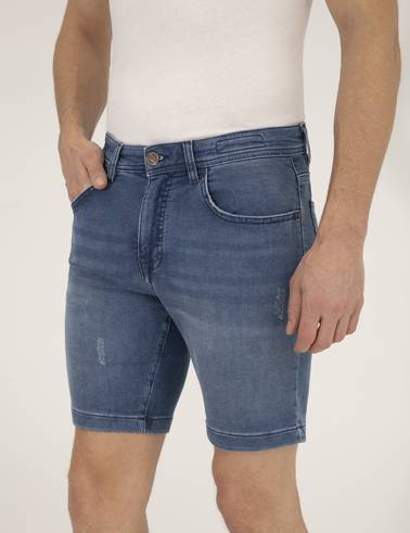 Saks Slim Fit Jean Şort
