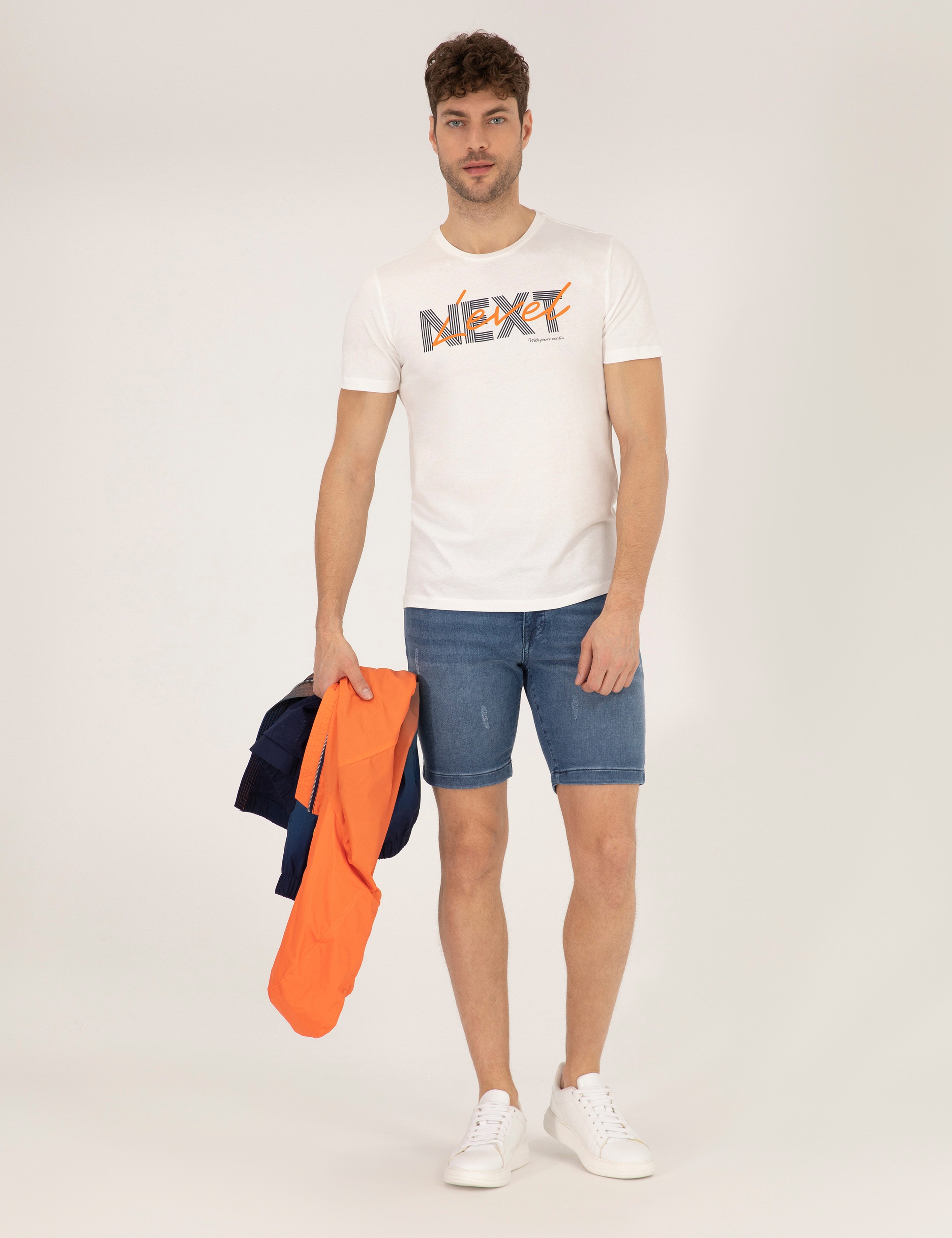 Saks Slim Fit Jean Şort