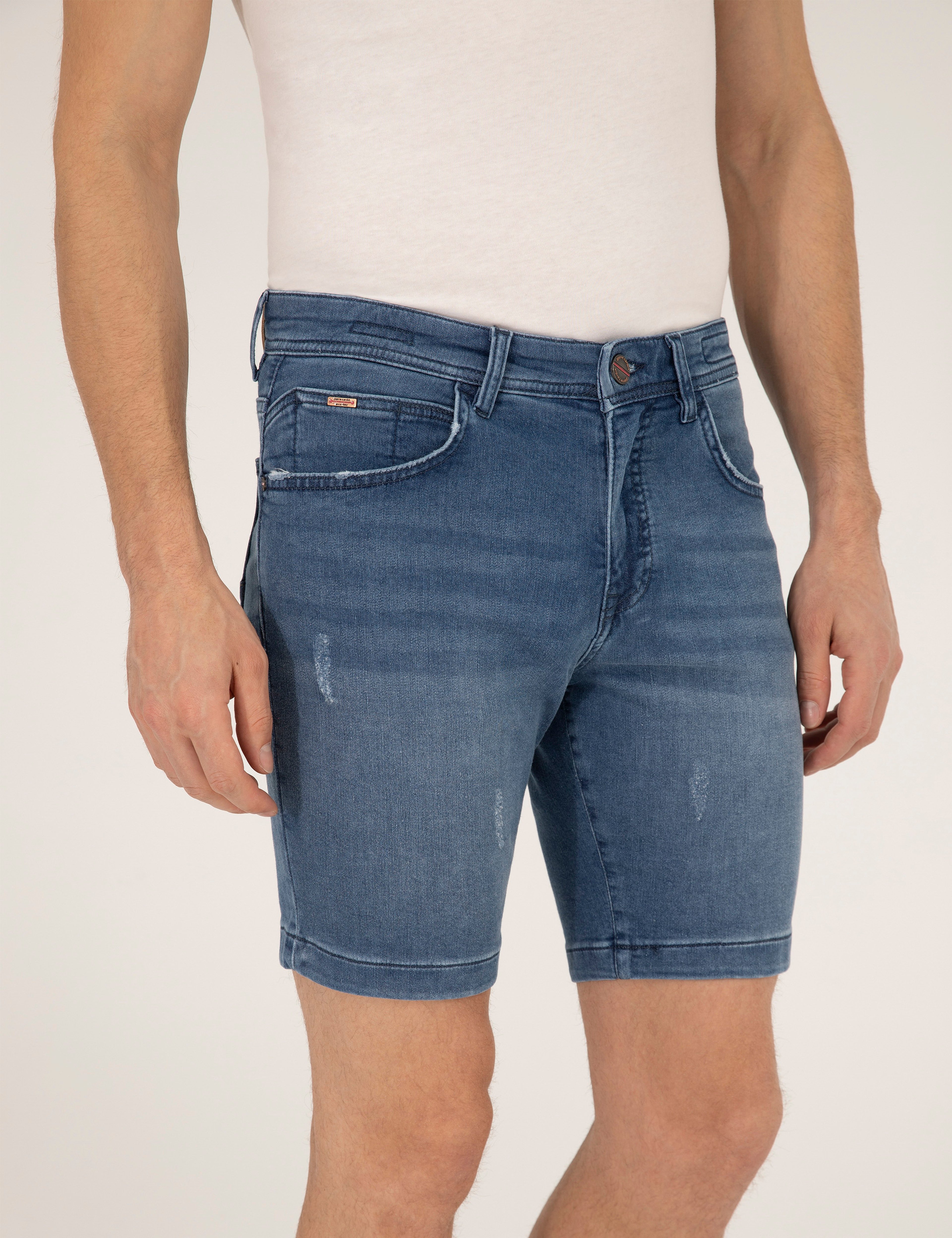 Saks Slim Fit Jean Şort