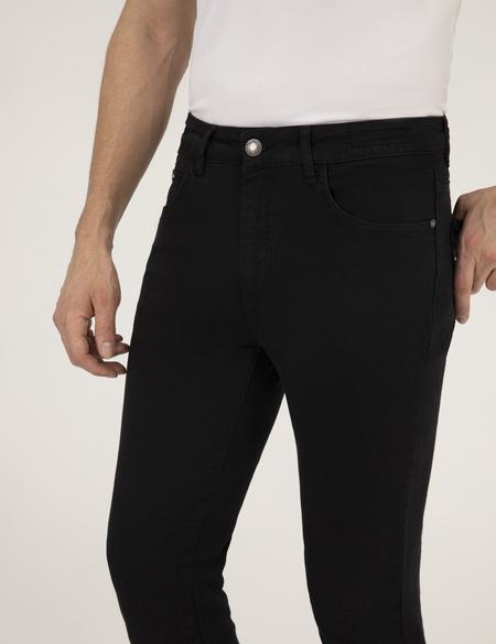 Siyah Slim Fit Jean Pantolon - 50268909015