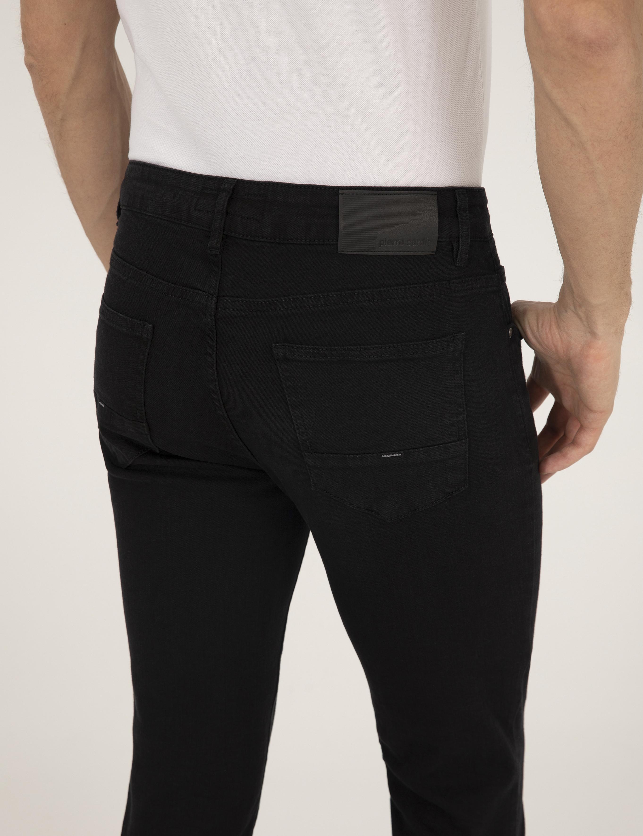 Siyah Slim Fit Jean Pantolon