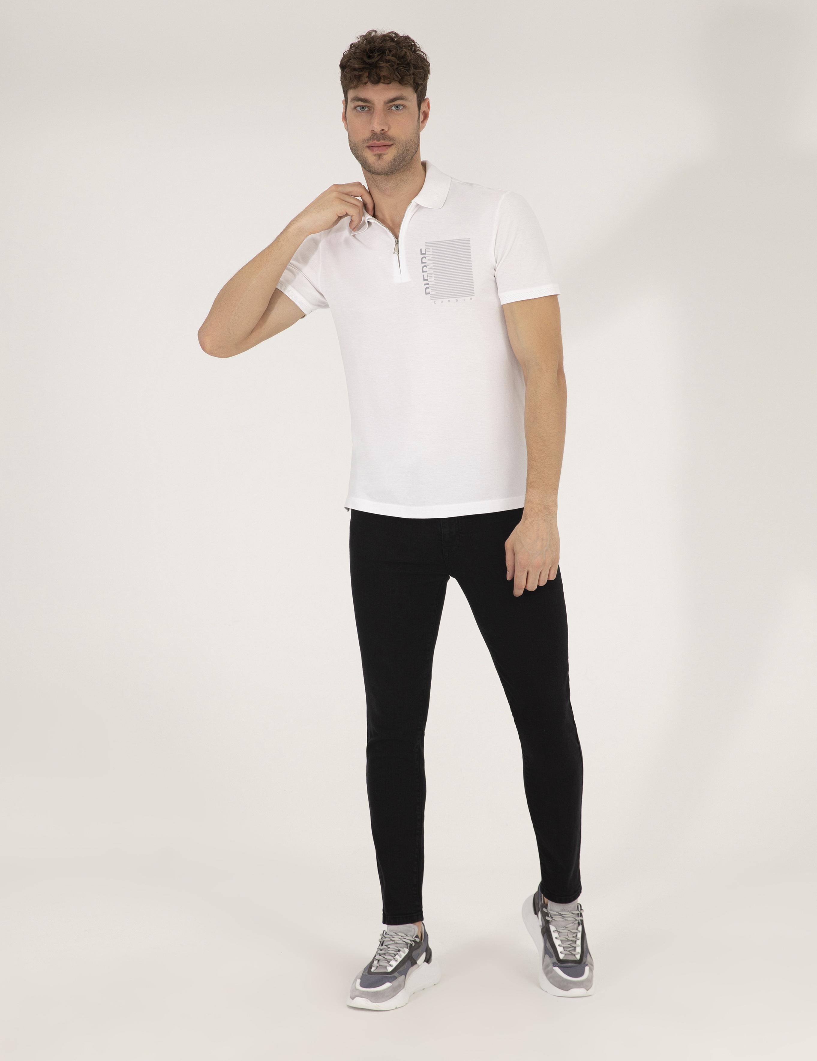 Siyah Slim Fit Jean Pantolon