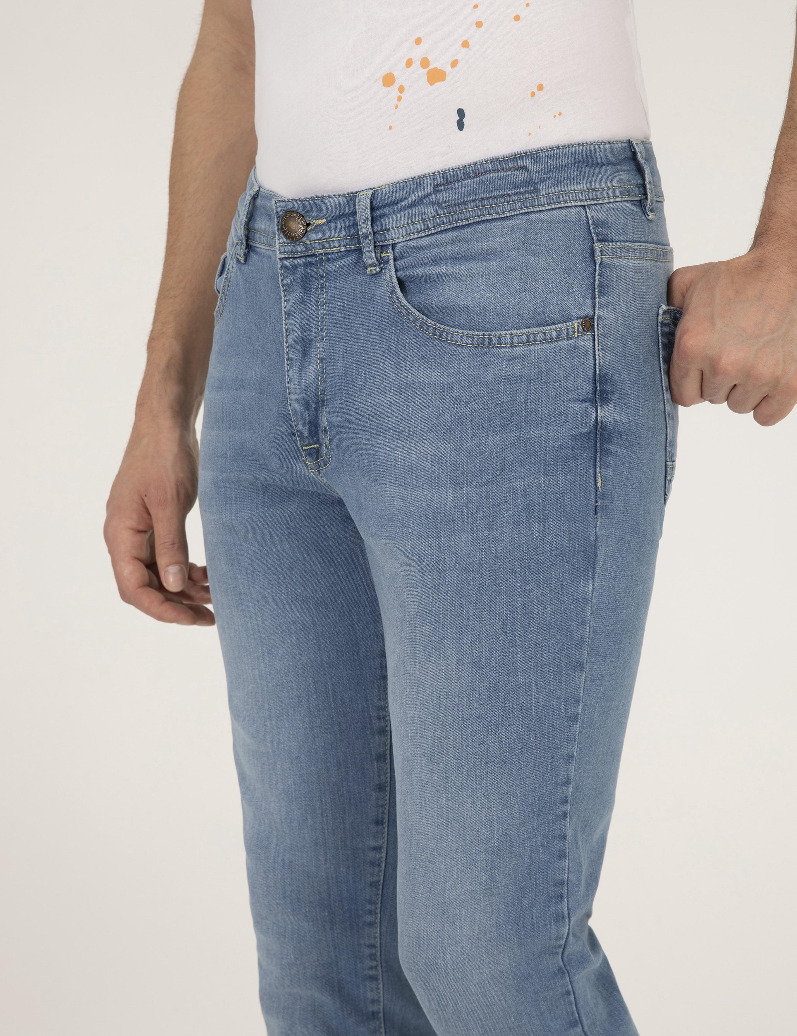 İndigo Slim Fit Jean Pantolon