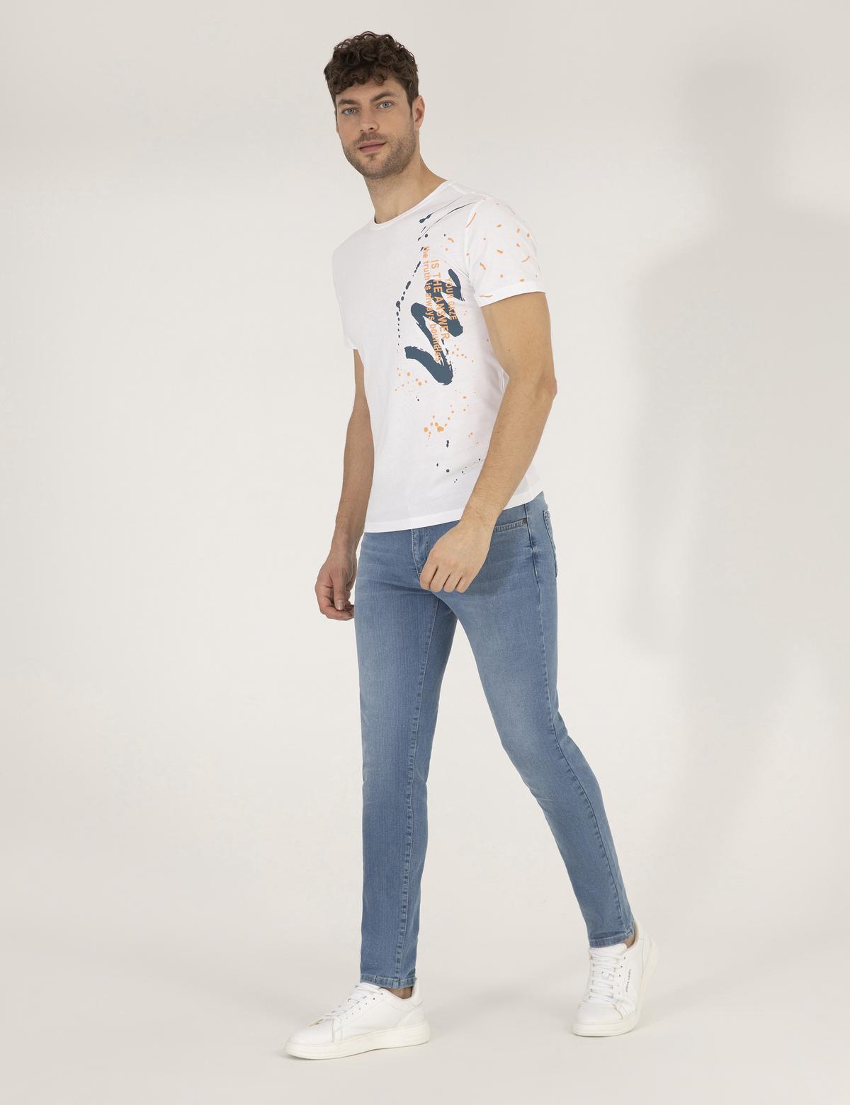 İndigo Slim Fit Jean Pantolon - 50268912028