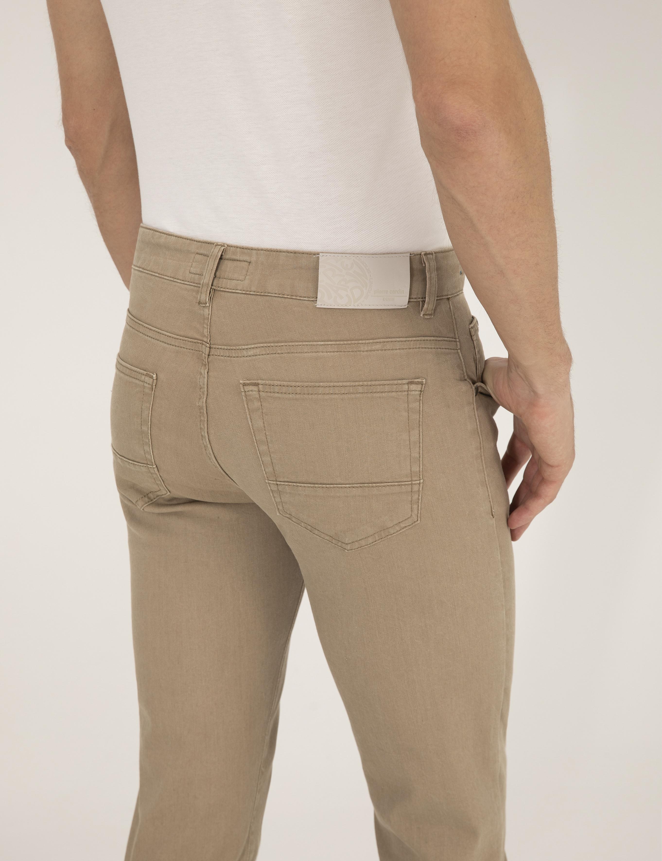 Açık Yeşil Slim Fit Jean Pantolon