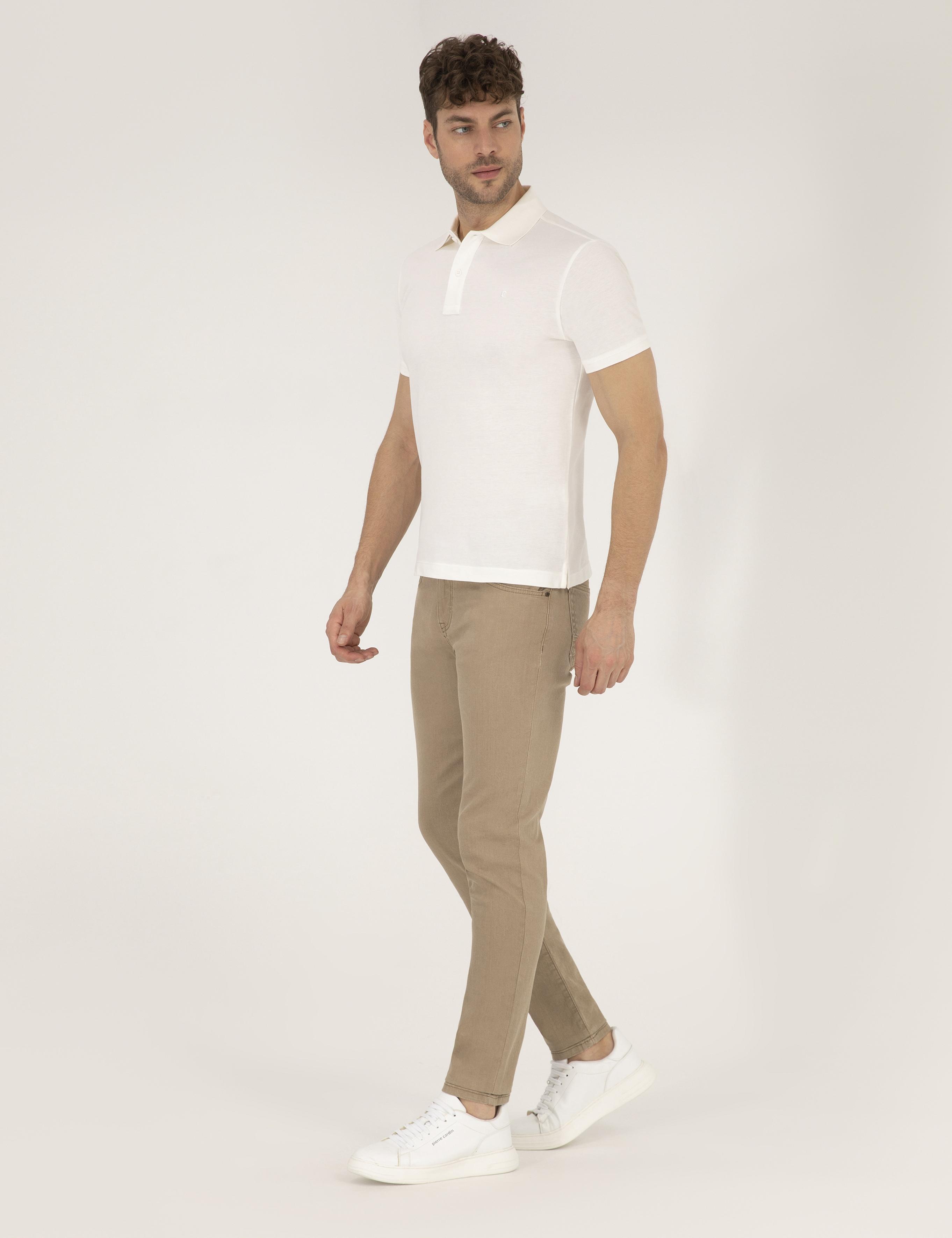 Açık Yeşil Slim Fit Jean Pantolon