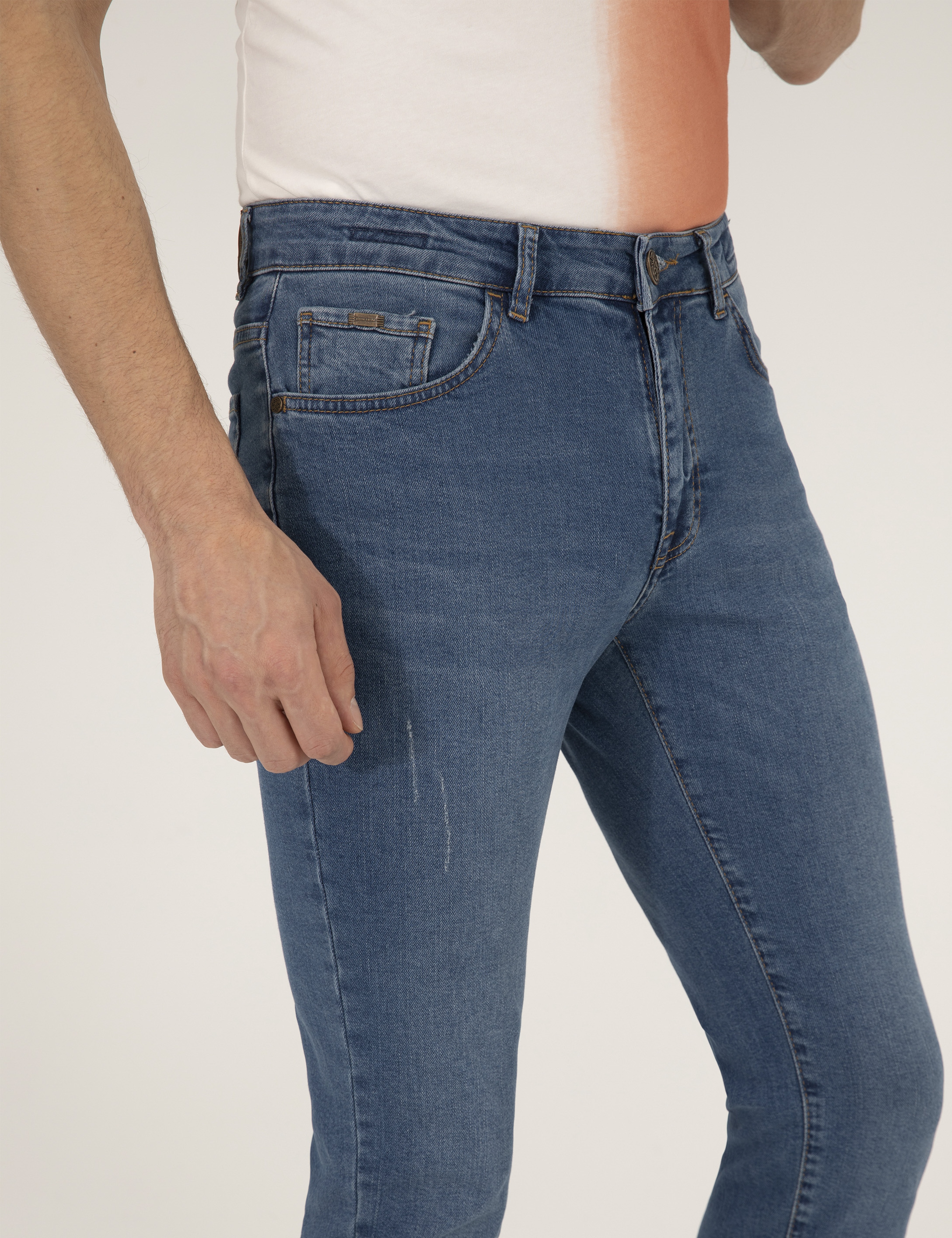 İndigo Slim Fit Jean Pantolon - Image 6