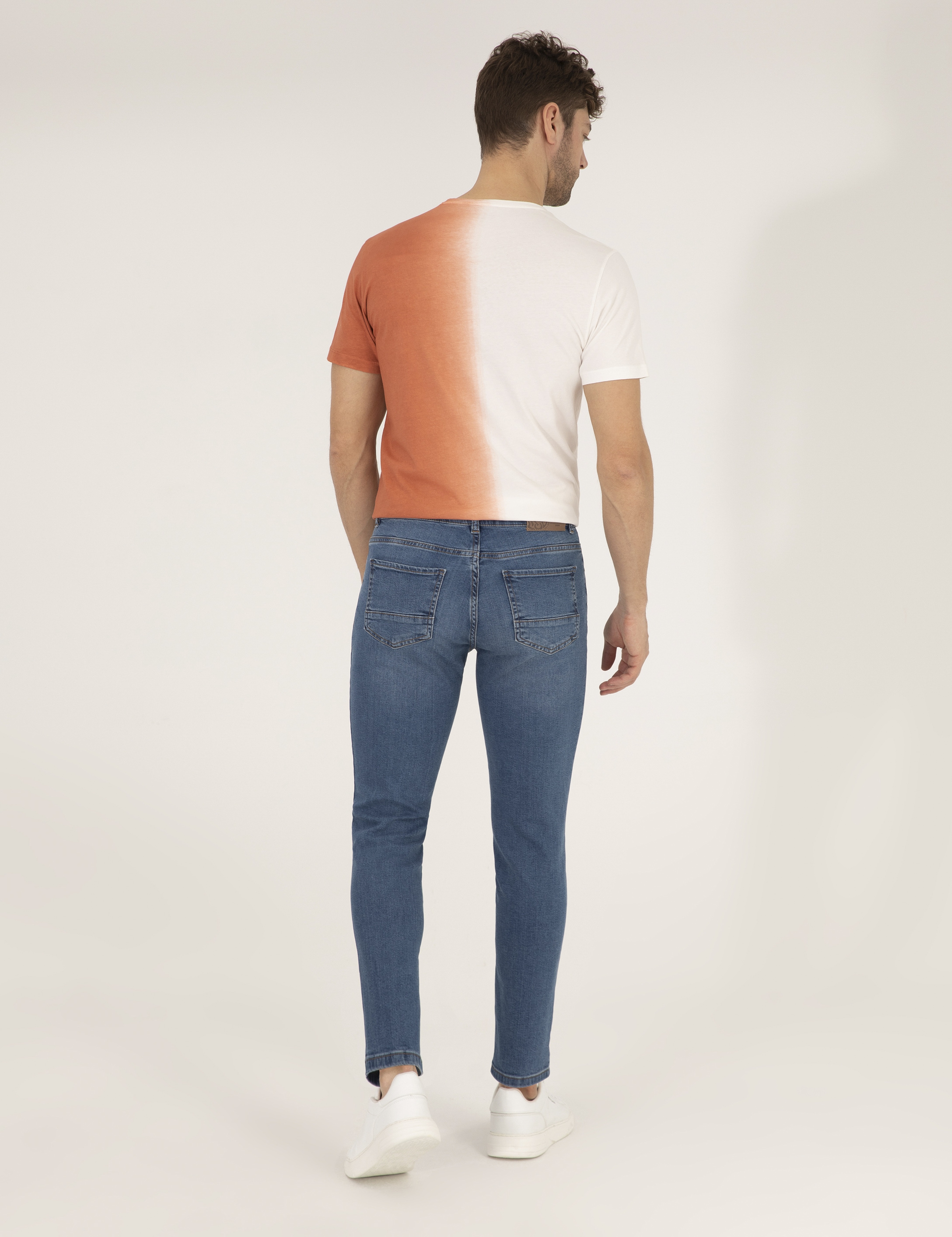 İndigo Slim Fit Jean Pantolon - Image 4
