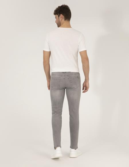 Açık Gri Slim Fit Jean Pantolon - 50269066023