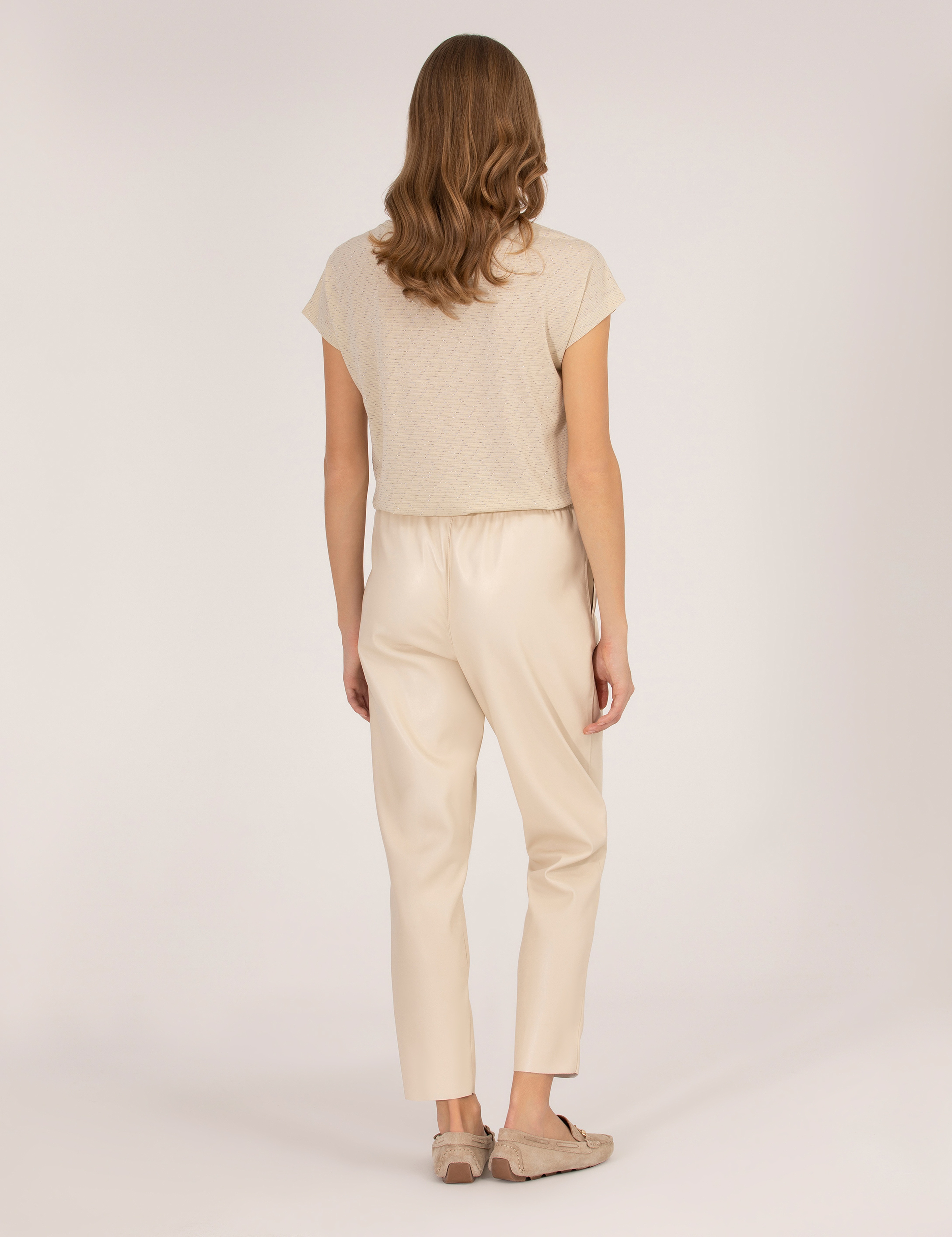 Krem Carrot Fit Pantolon - Image 4