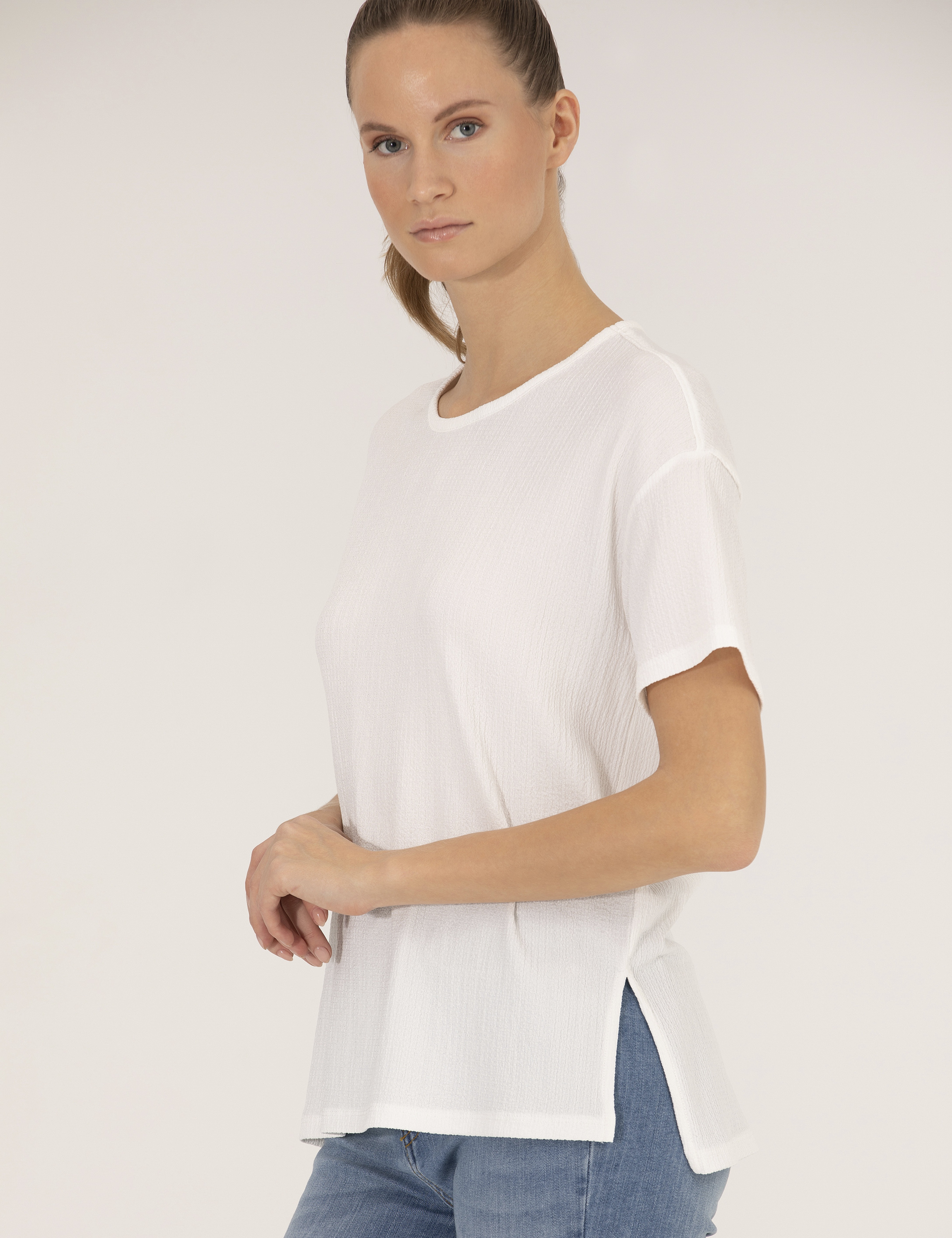 Ekru Regular Fit Tişört