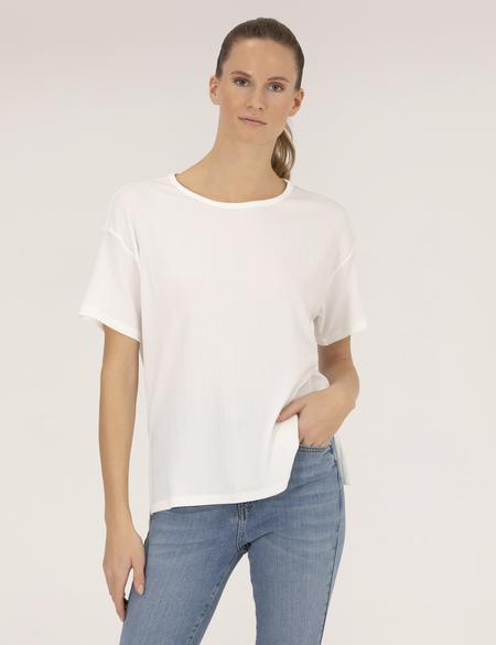 Ekru Regular Fit Tişört - 50263419005