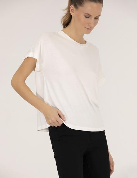 Ekru Comfort Fit Tişört - 50263464004