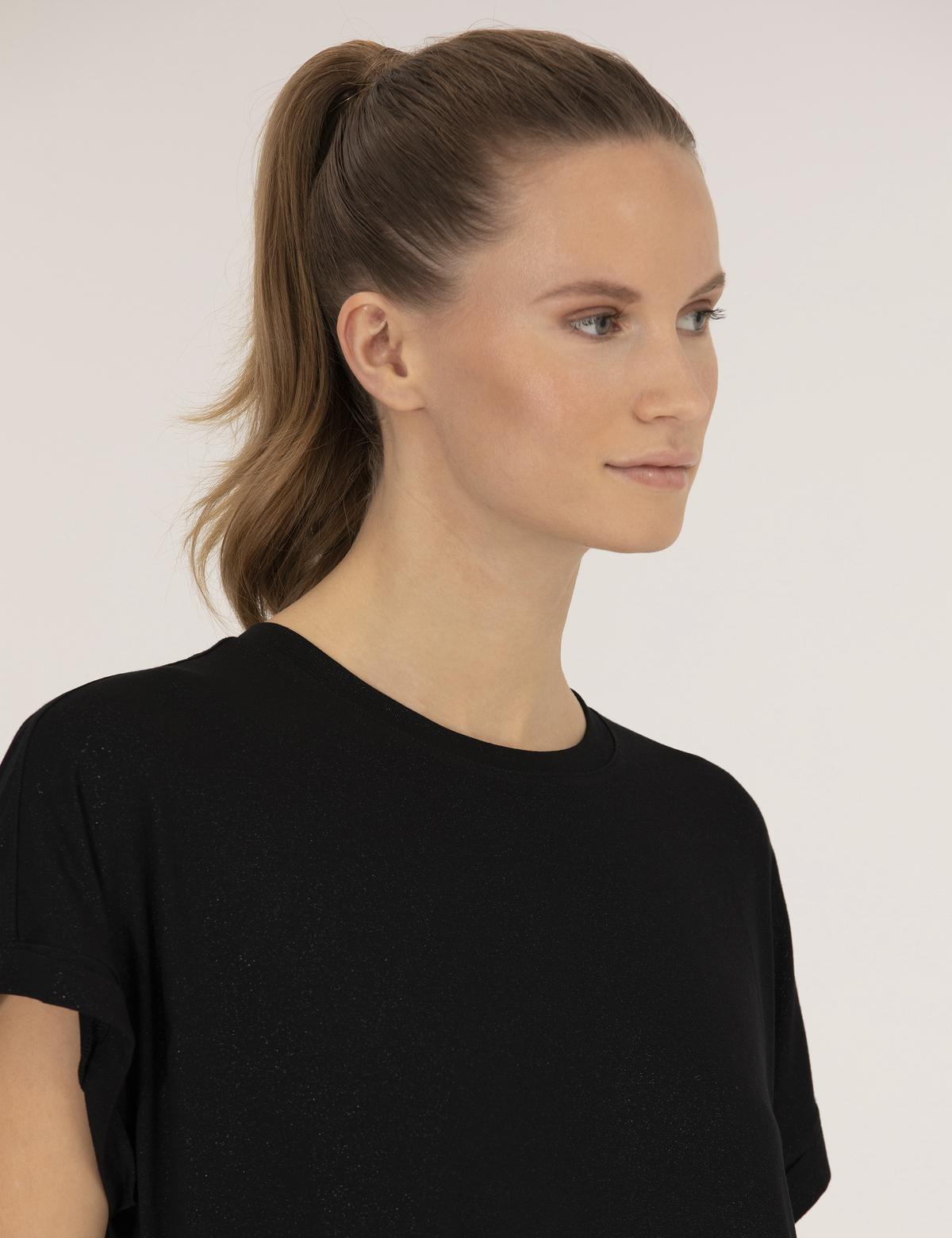 Siyah Comfort Fit Tişört - 50263464028