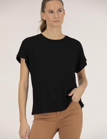 Siyah Comfort Fit Tişört - 50263464028