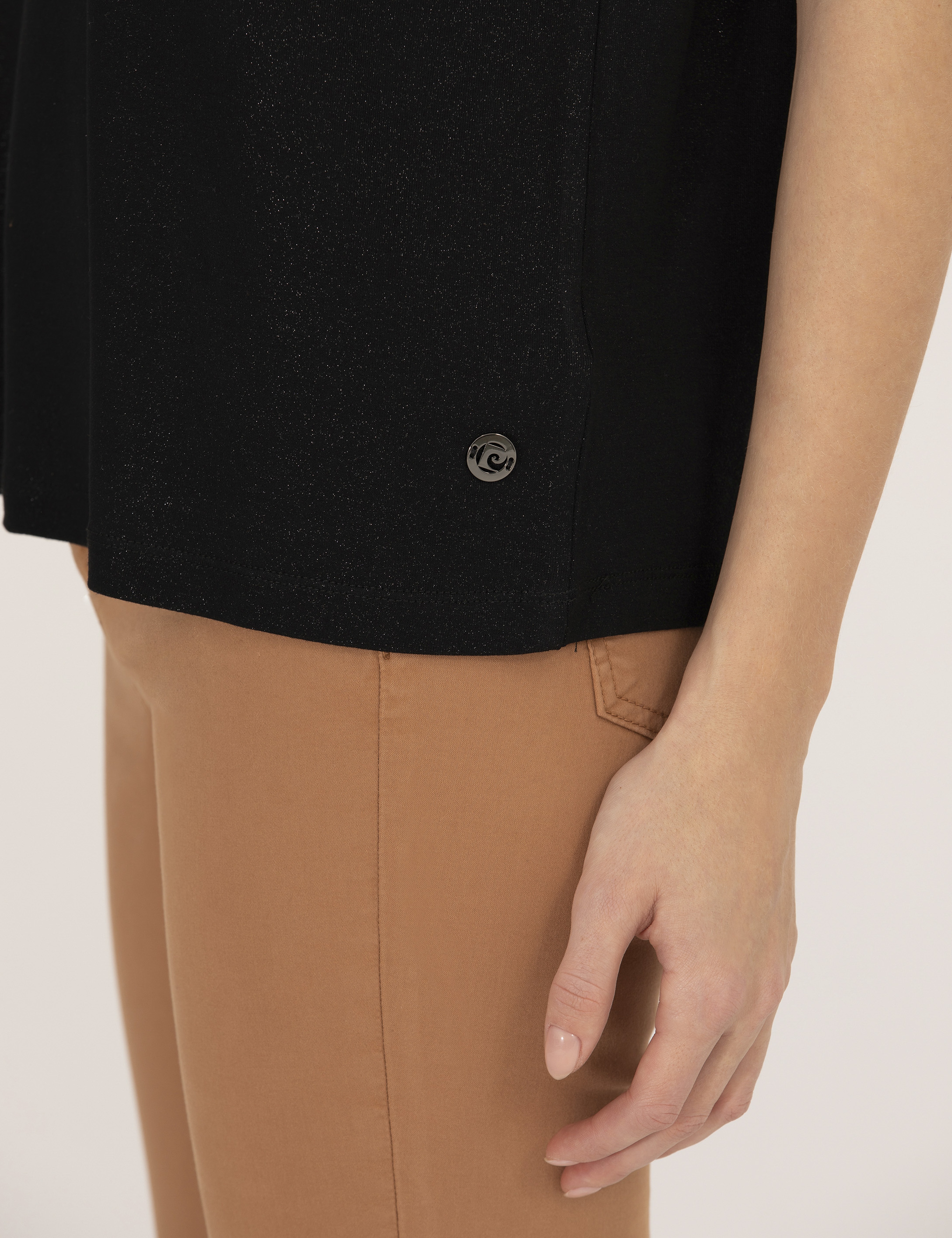 Siyah Comfort Fit Tişört - Image 7