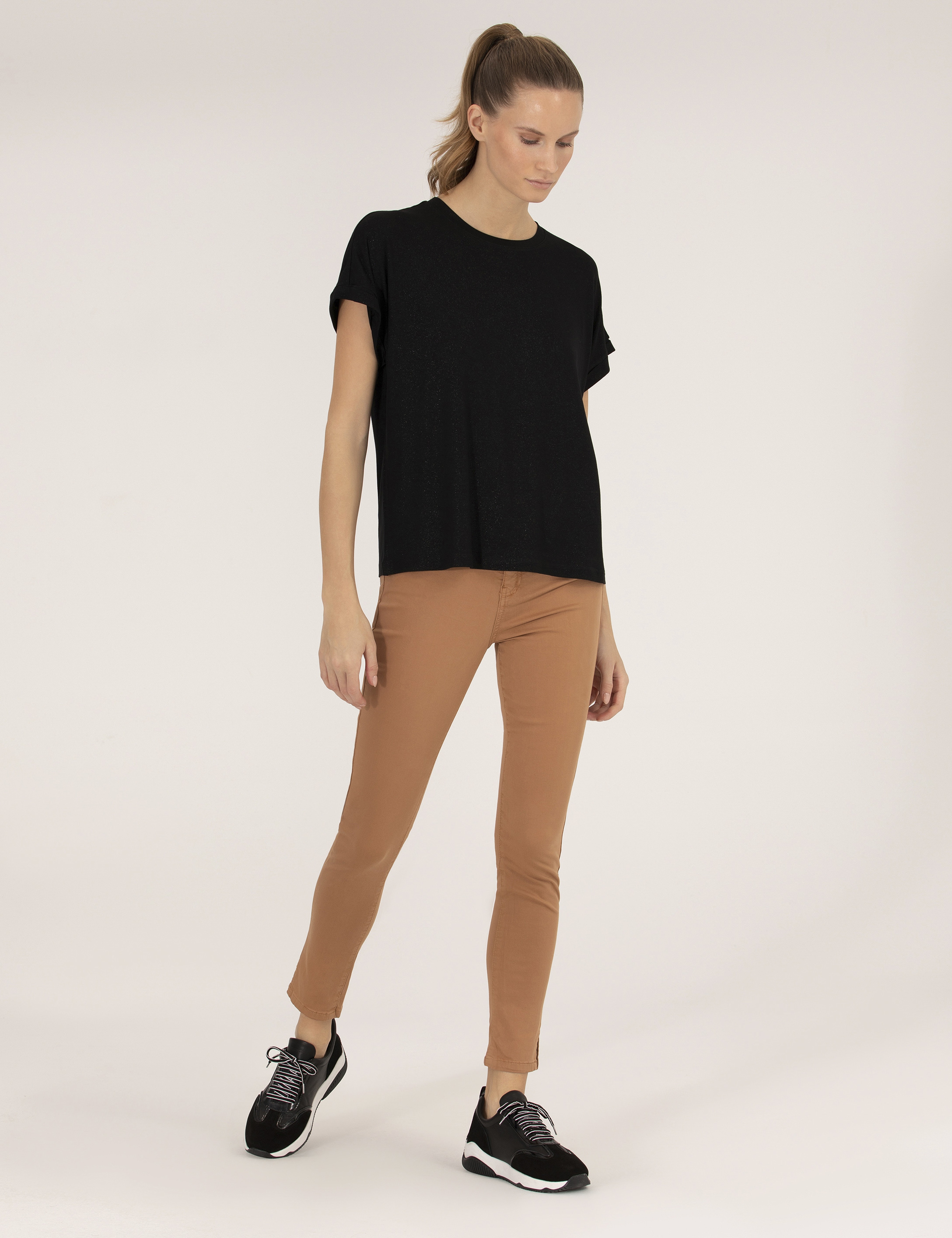Siyah Comfort Fit Tişört