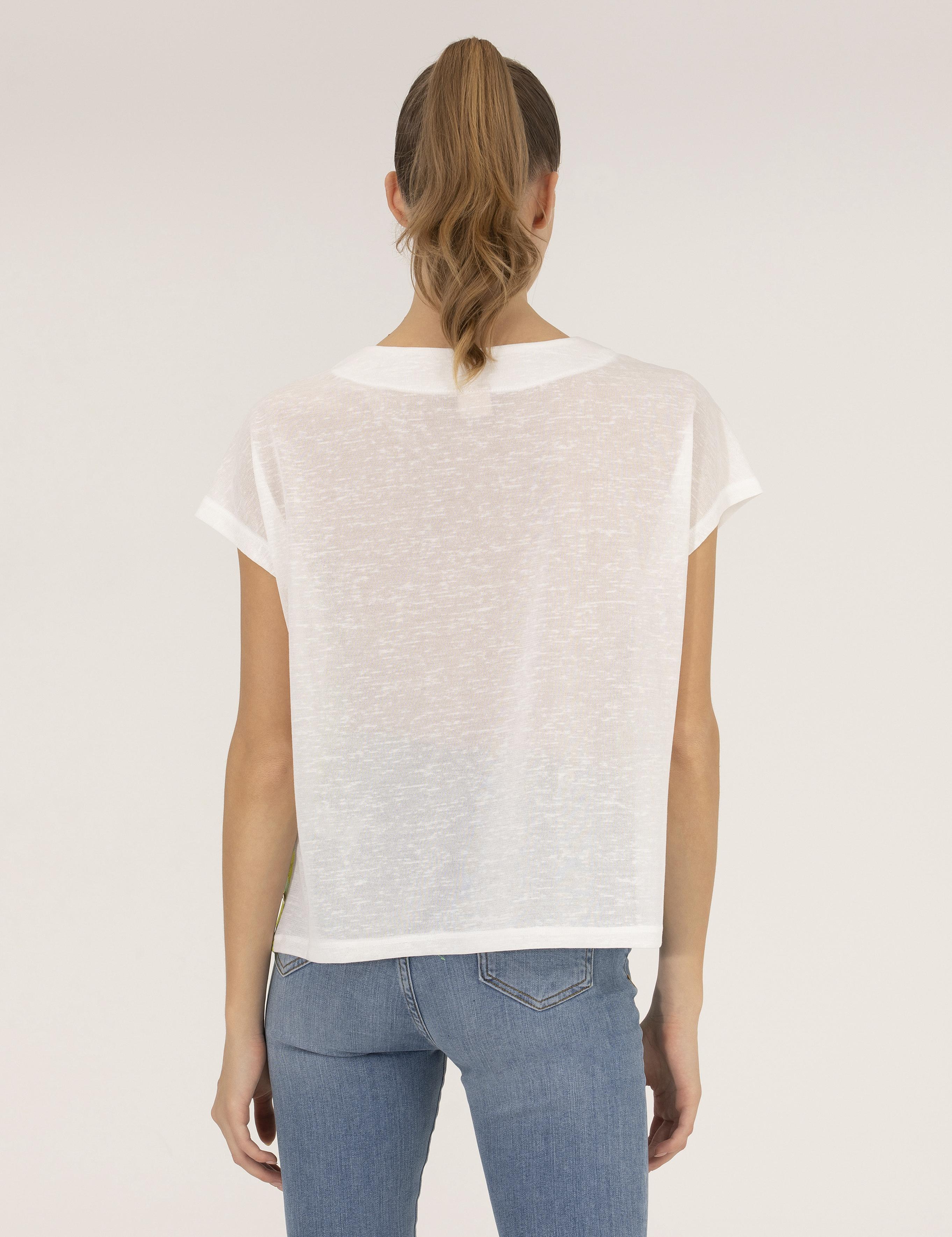 Beyaz Comfort Fit Tişört