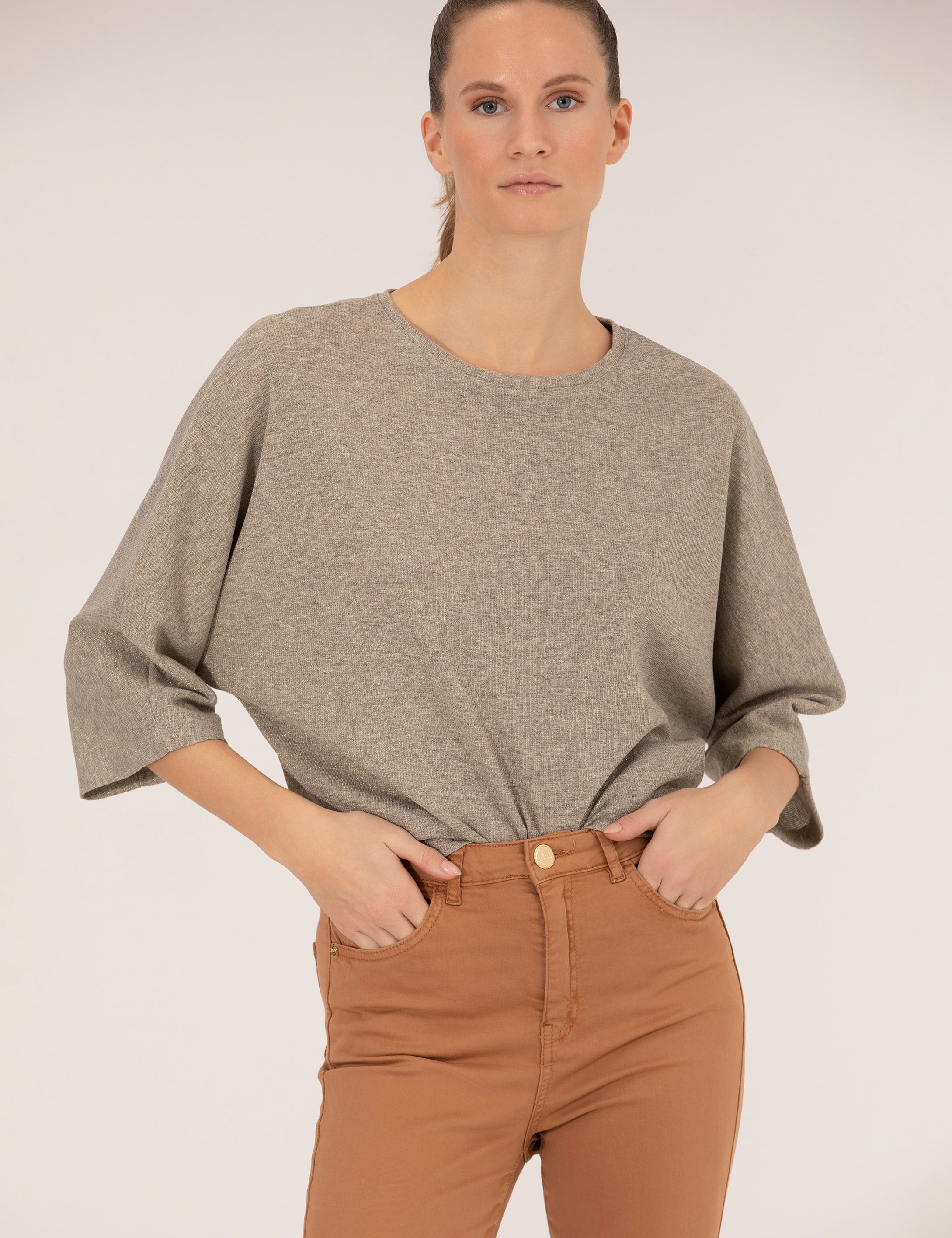 Camel Comfort Fit Tişört