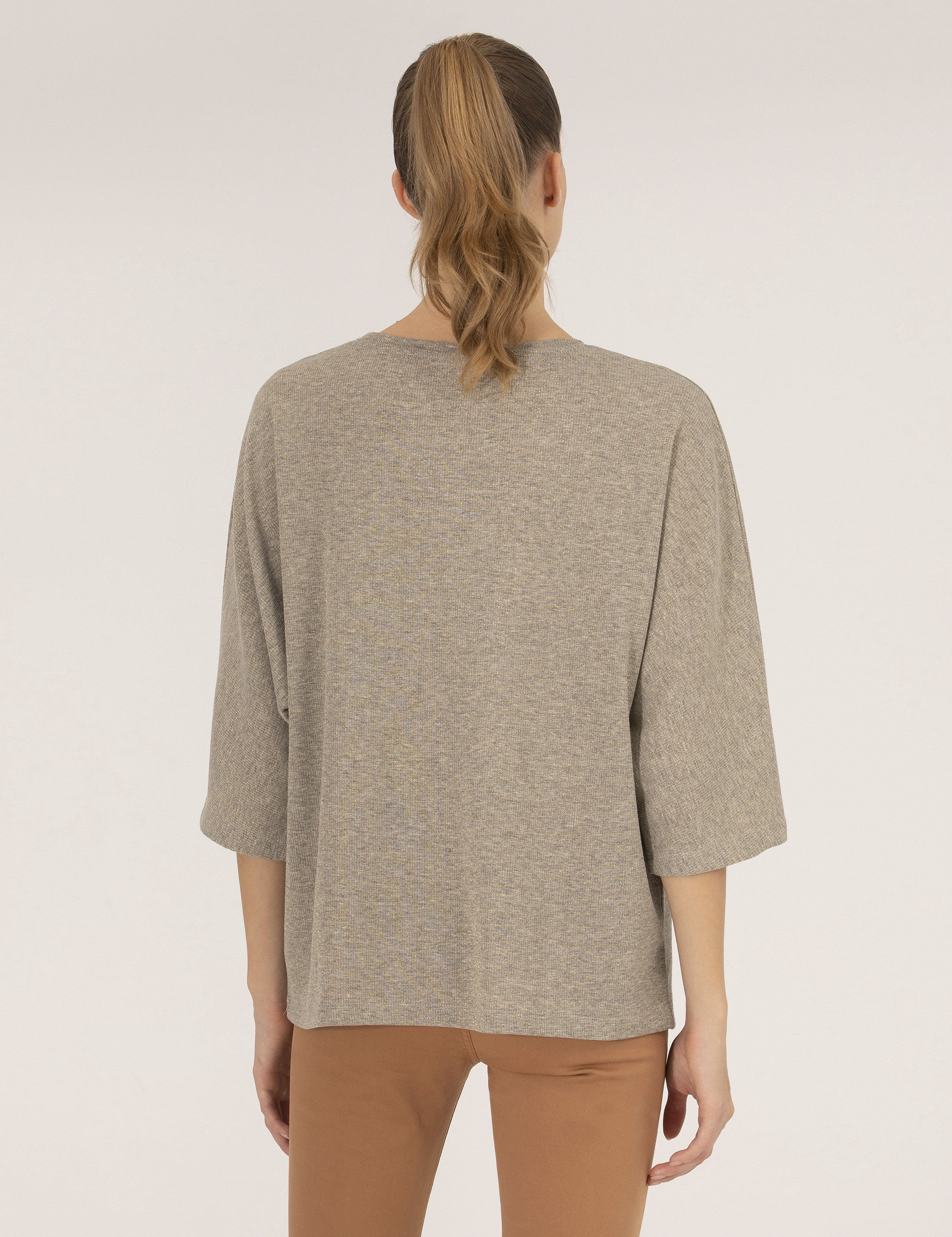 Camel Comfort Fit Tişört - Image 5