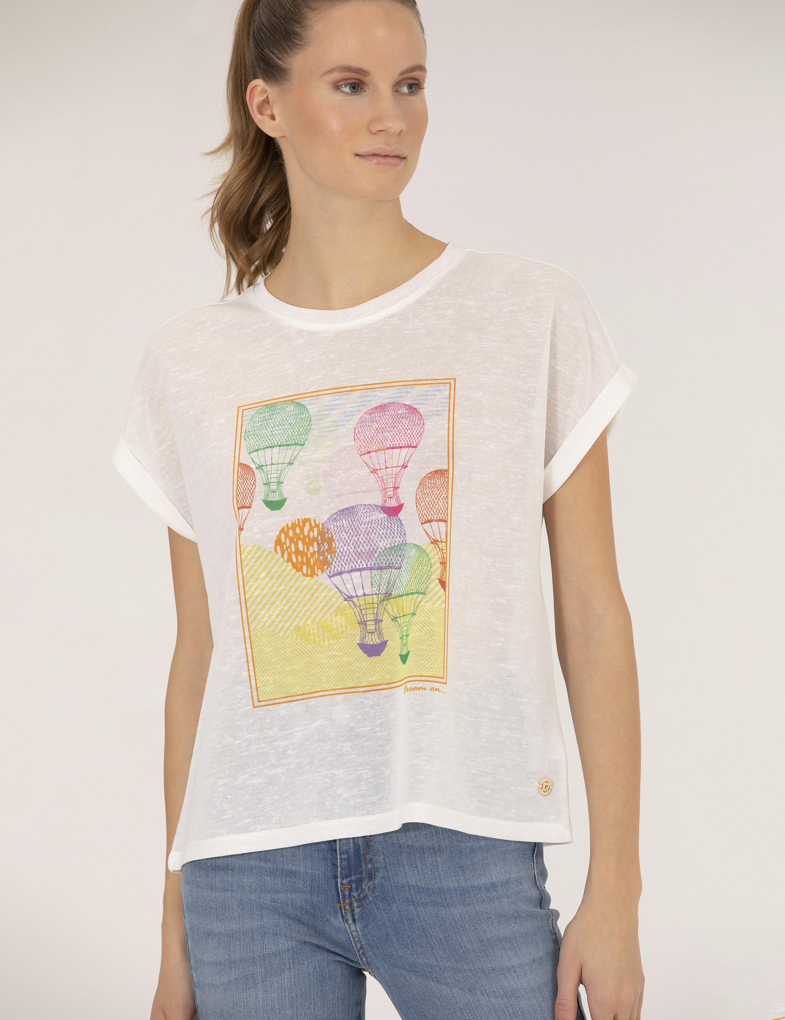 Ekru Comfort Fit Tişört