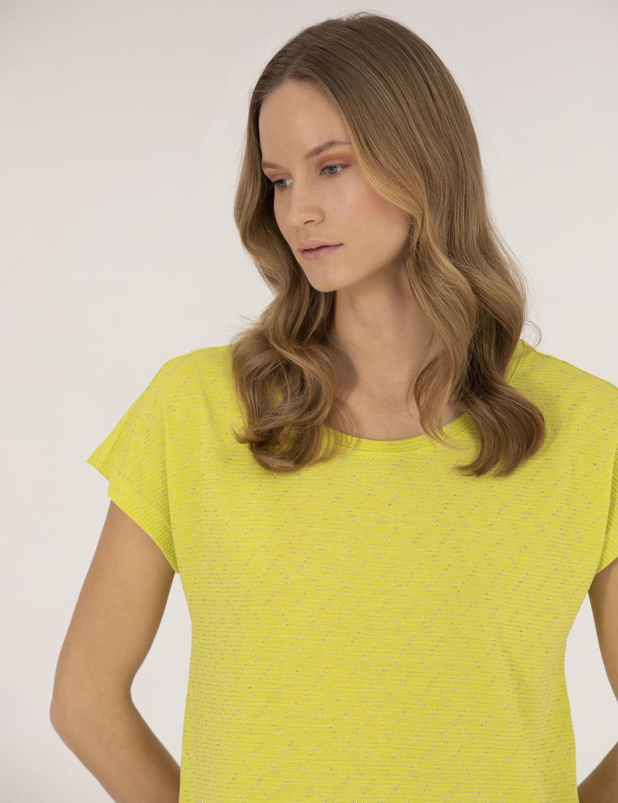 Yeşil Comfort Fit Tişört