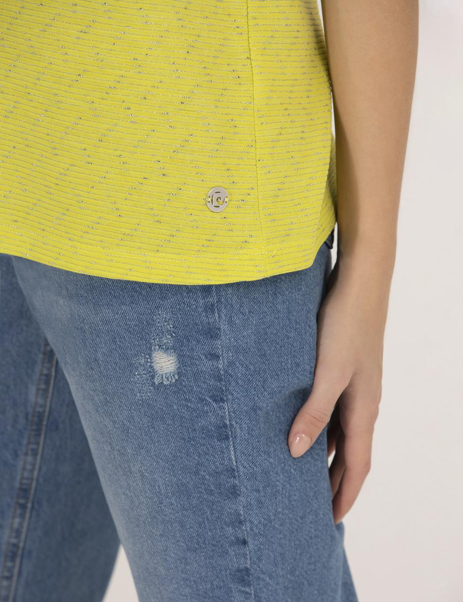 Yeşil Comfort Fit Tişört