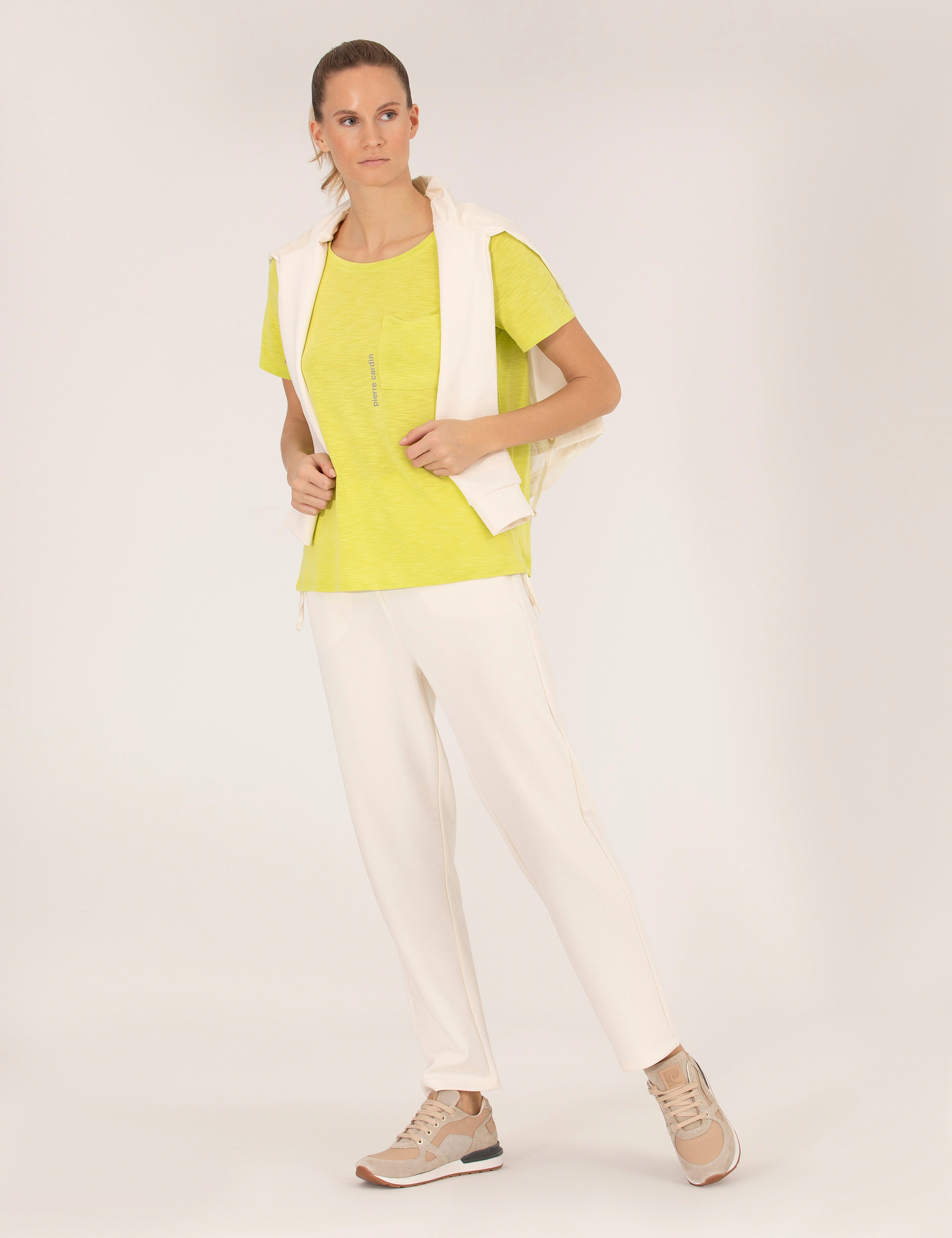 Yeşil Comfort Fit Tişört - Image 4