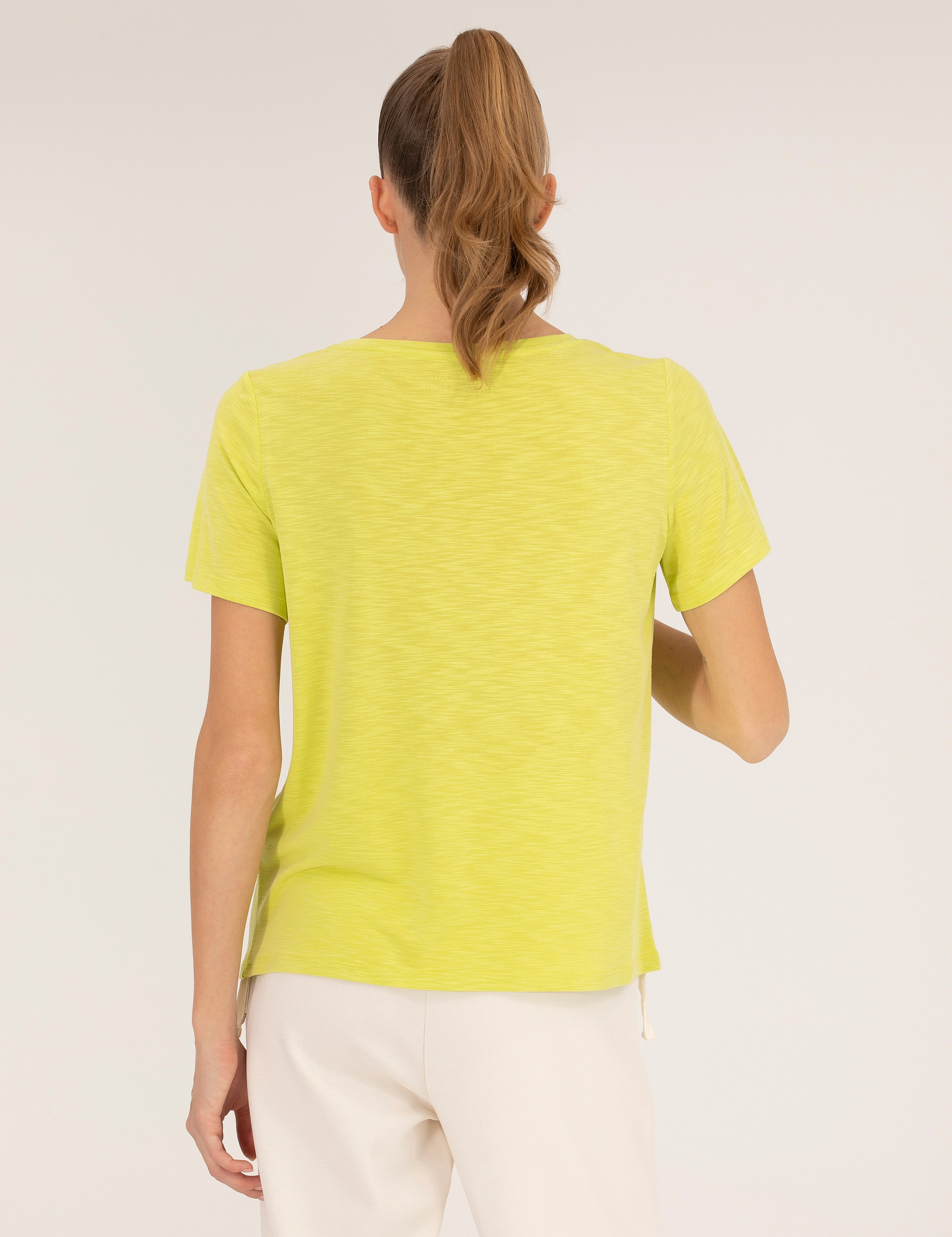 Yeşil Comfort Fit Tişört - Image 5