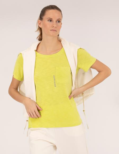 Yeşil Comfort Fit Tişört - 50269358020