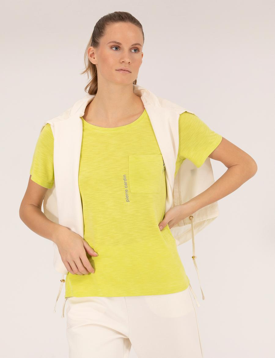 Yeşil Comfort Fit Tişört