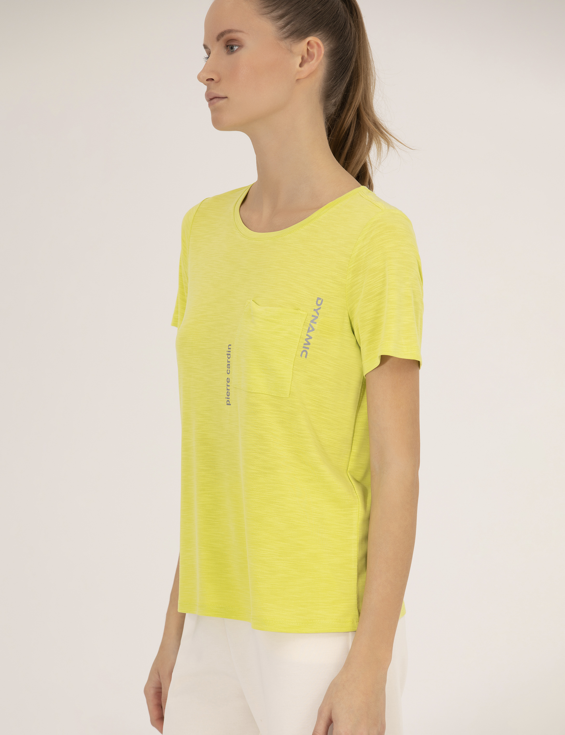 Pierre Cardin Yeşil Comfort Fit Tişört görsel 3