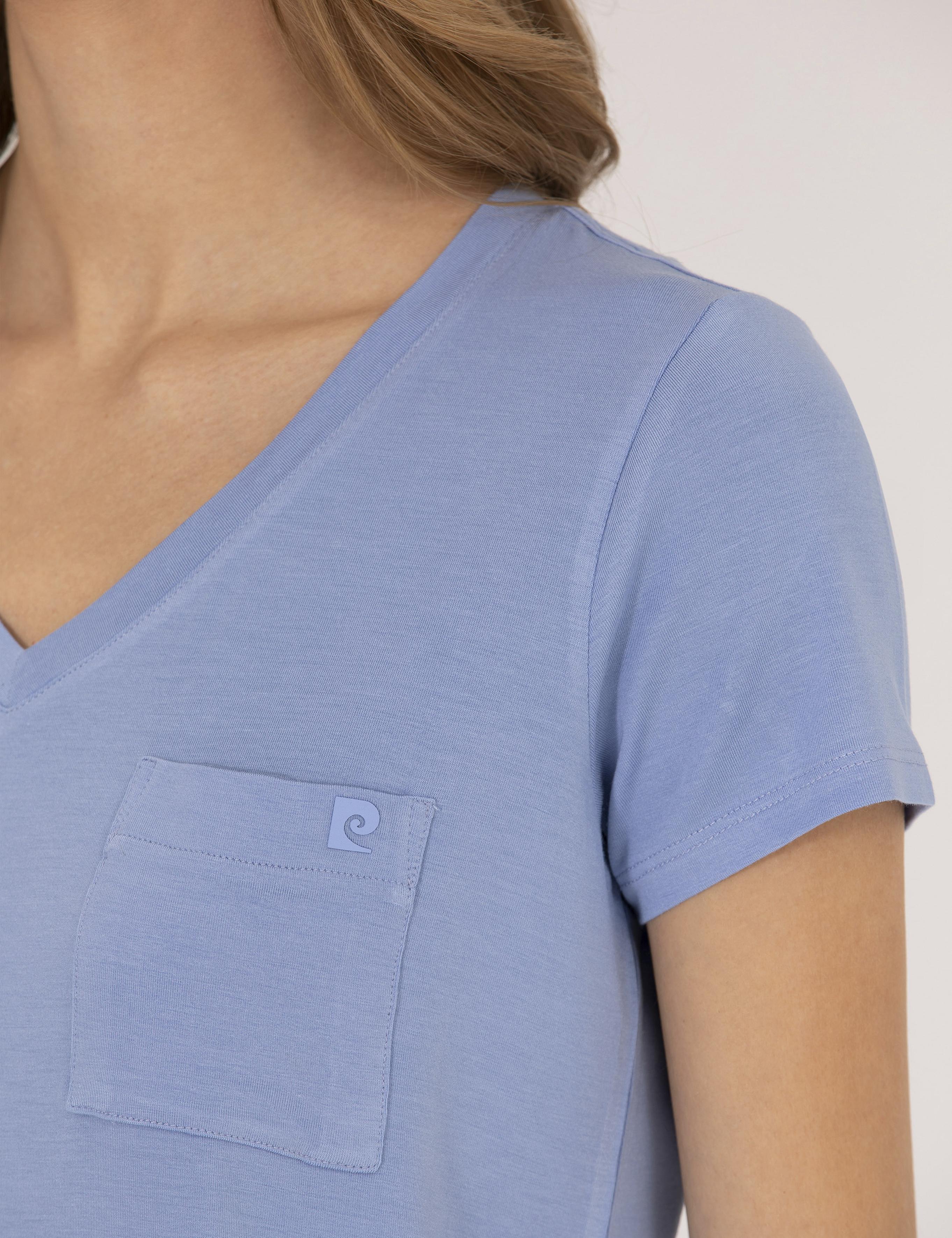 Mavi Comfort Fit V Yaka Basic Tişört