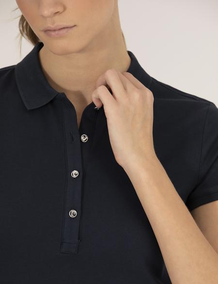 Lacivert Polo Yaka Slim Fit Tişört - 50273064017