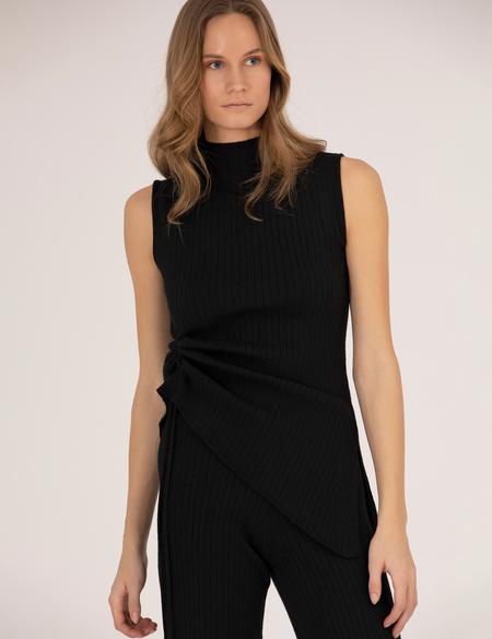 Siyah Slim Fit Kazak - 50275751003