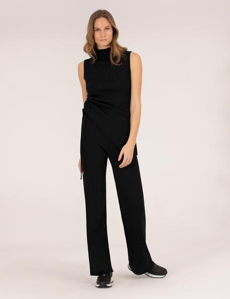 Siyah Slim Fit Kazak - 50275751003