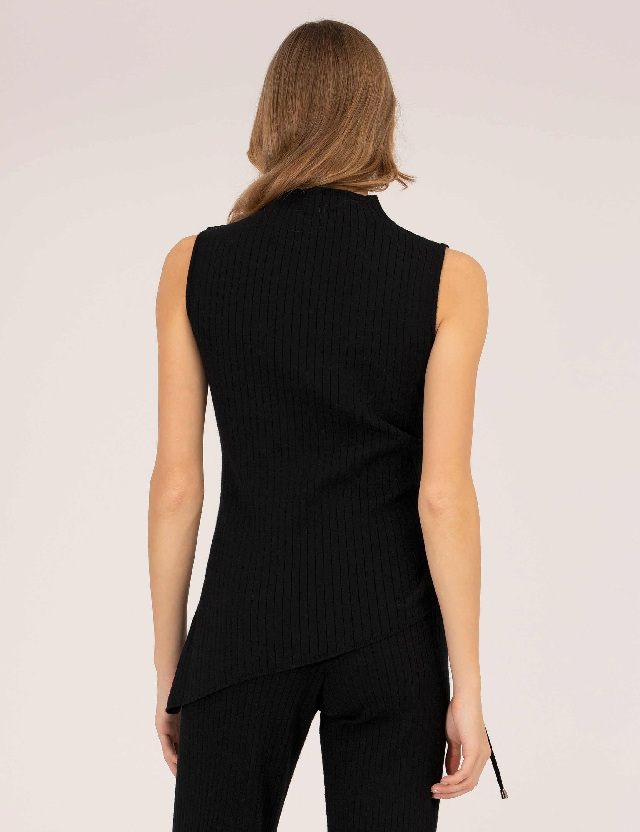 Siyah Slim Fit Kazak