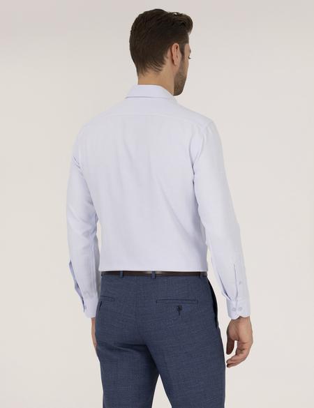 Açık Mavi Slim Fit Uzun Kollu Gömlek - 50265112030